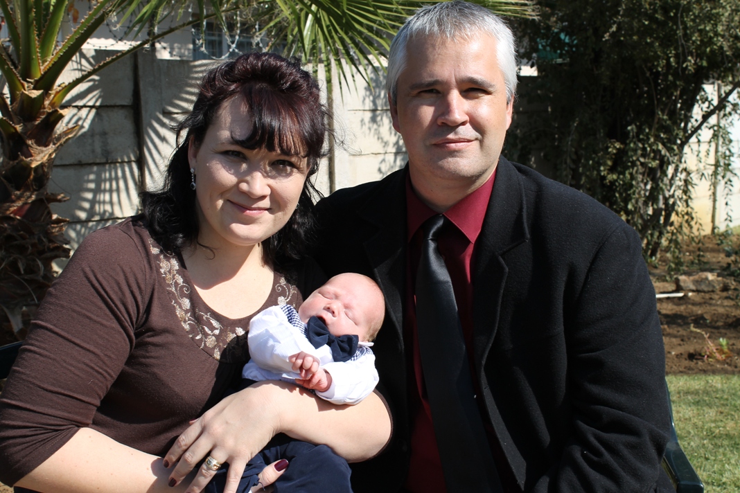 Christo by sy Pappa en Mamma